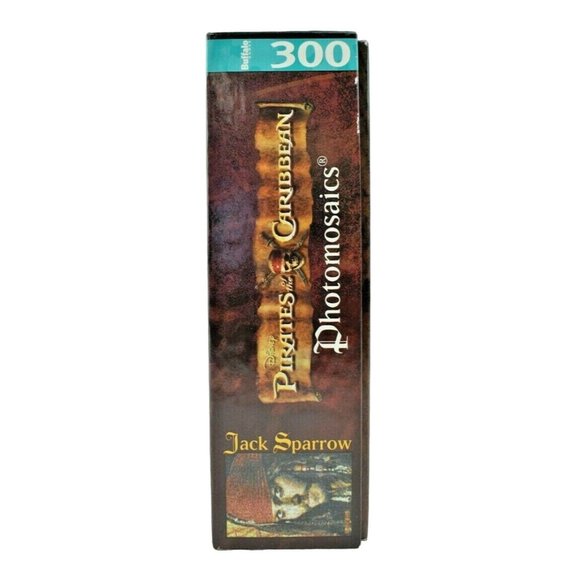 Pirates of the Caribbean Jack Sparrow Photomosaic 300 Piece Jigsaw Puzzle - Picture 9 of 9